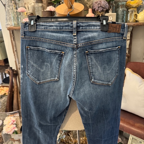 COH Citizens Of Humanity DYLAN DISTRESSED Drop Rise Cropped JEANS | 28 - Picture 6 of 13